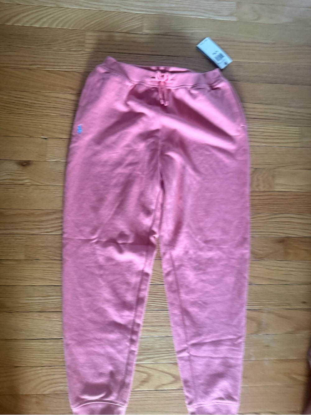 XL Kids Pink Jogger Sweatpants Ralph Lauren